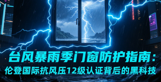 台风暴雨季门窗防护指南：伦登国际抗风压12级认证背后的黑科技