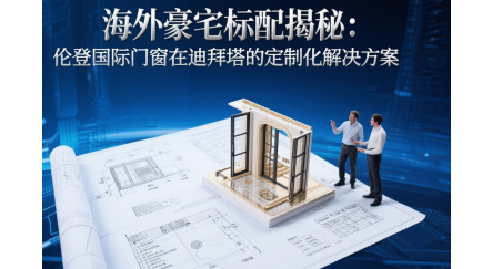 海外豪宅标配揭秘：伦登国际门窗在迪拜塔的定制化解决方案