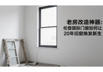 老房改造神器：伦登国际门窗如何让20年旧窗焕发新生